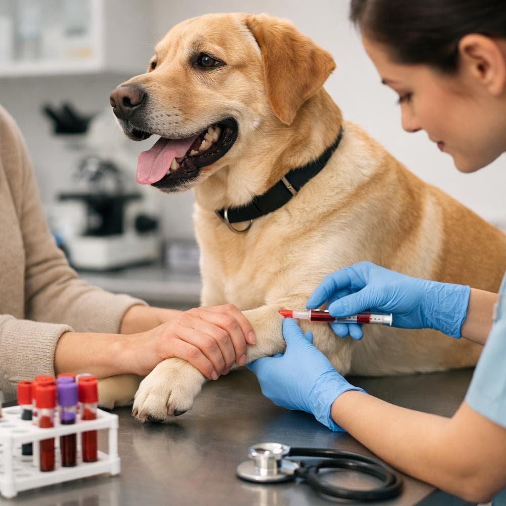 Badanie krwi u psa - jak się przygotować kiedy wykonać i jak odczytać wyniki