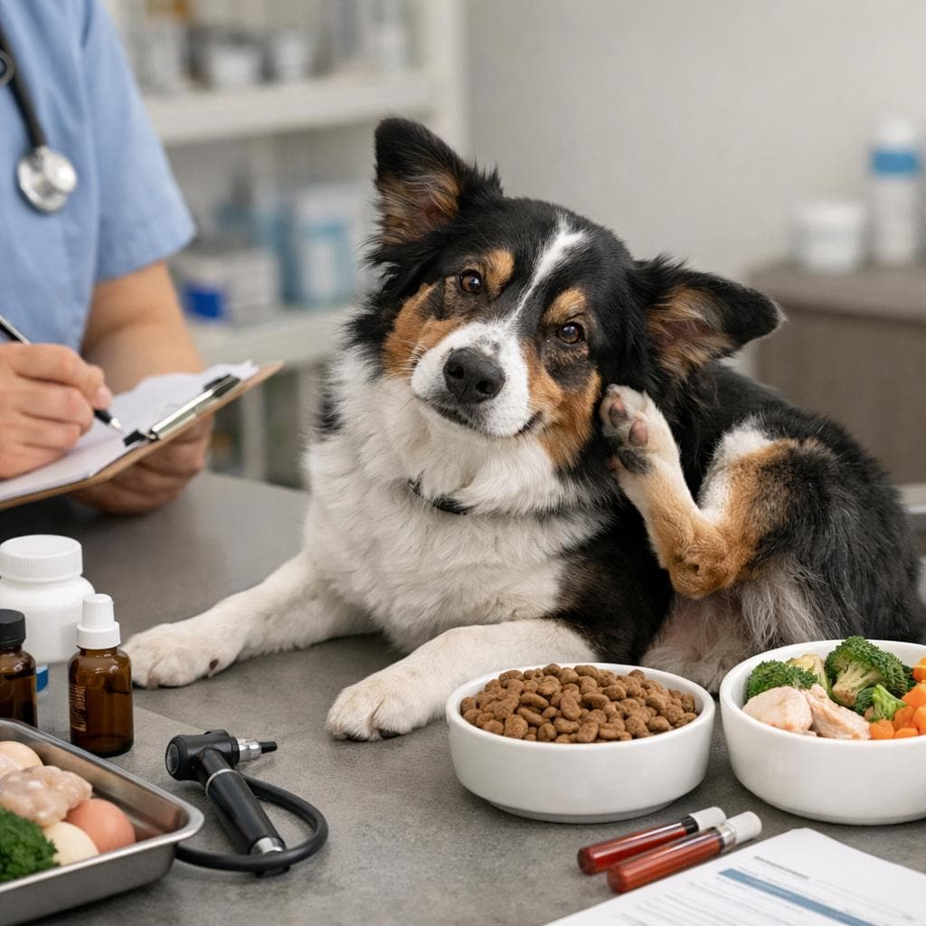 Alergia pokarmowa u psa - objawy diagnoza i najlepsza dieta dla psiego alergika