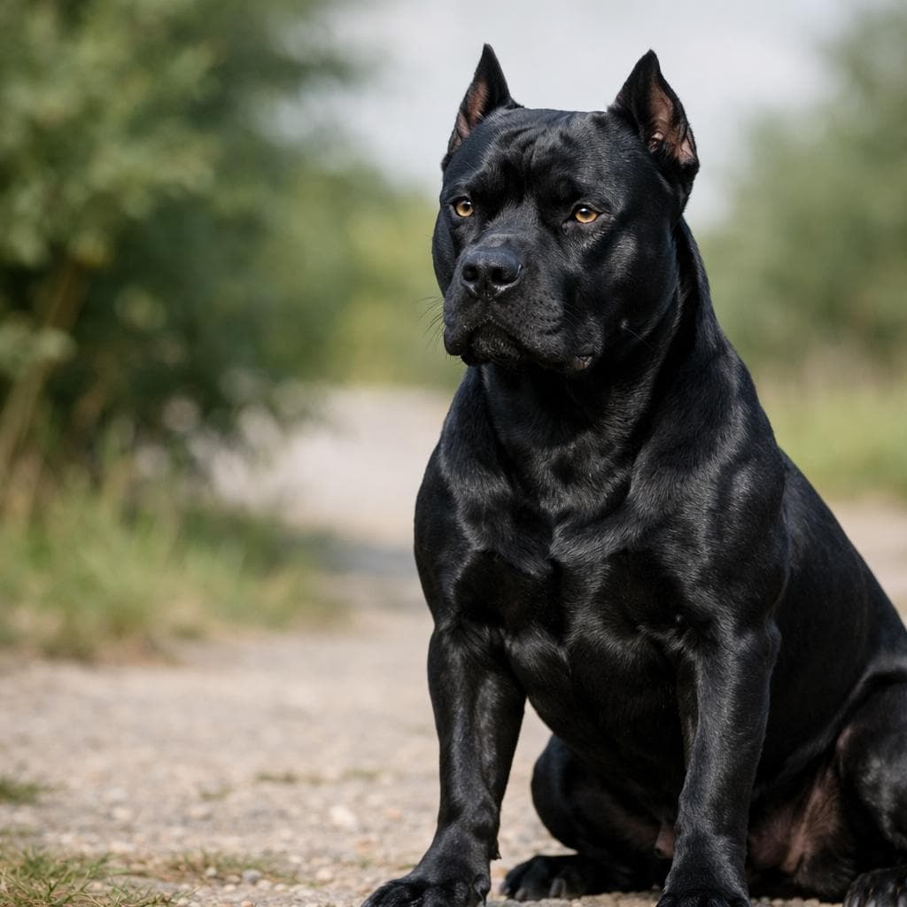 Amstaff black panther - wygląd usposobienie i wszystko co warto wiedzieć o tej odmianie